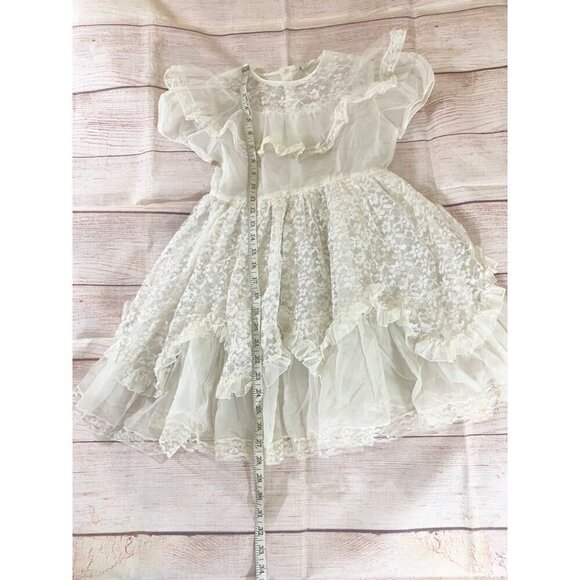 Vintage 1950's First Lady of The Party By Merry Girl - Girls Mesh Dress - No Siz - Picture 7 of 13